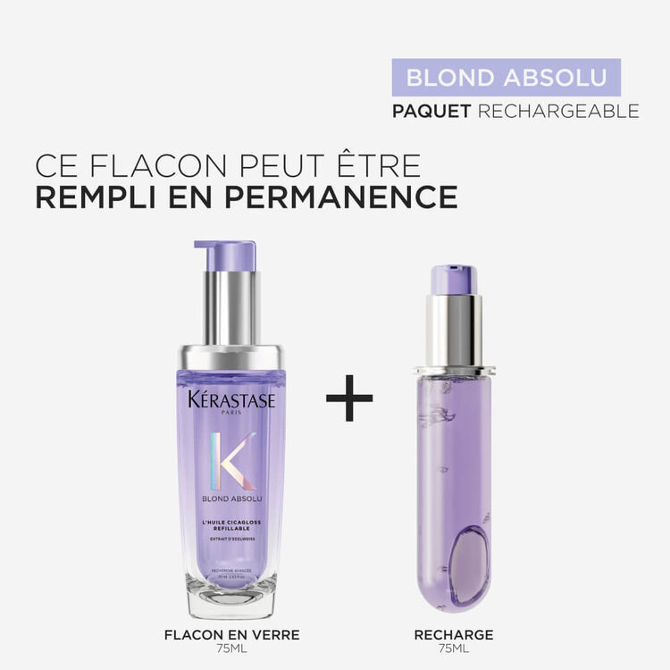 L'HUILE CICAGLOSS + RECHARGE