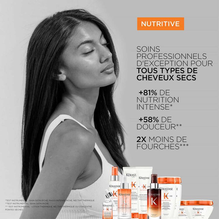 Quatuor Nutritive cheveux secs à très secs et épais